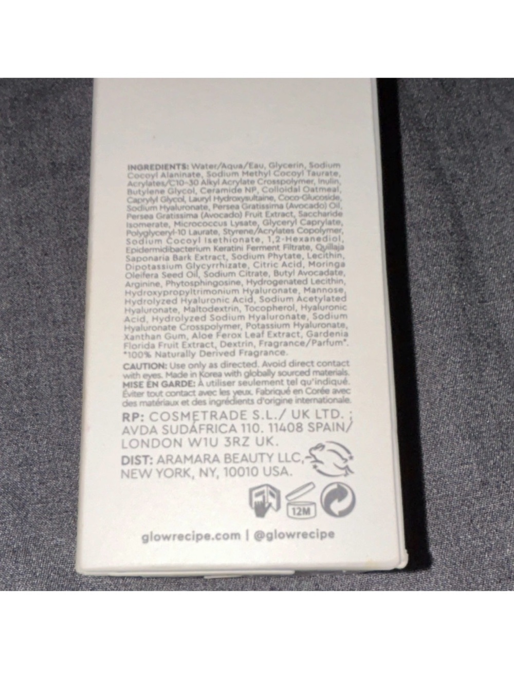 GLOW RECIPE AVOCADO CERAMIDE MOISTURE BARRIER CLEANSER - Picture 3 of 3